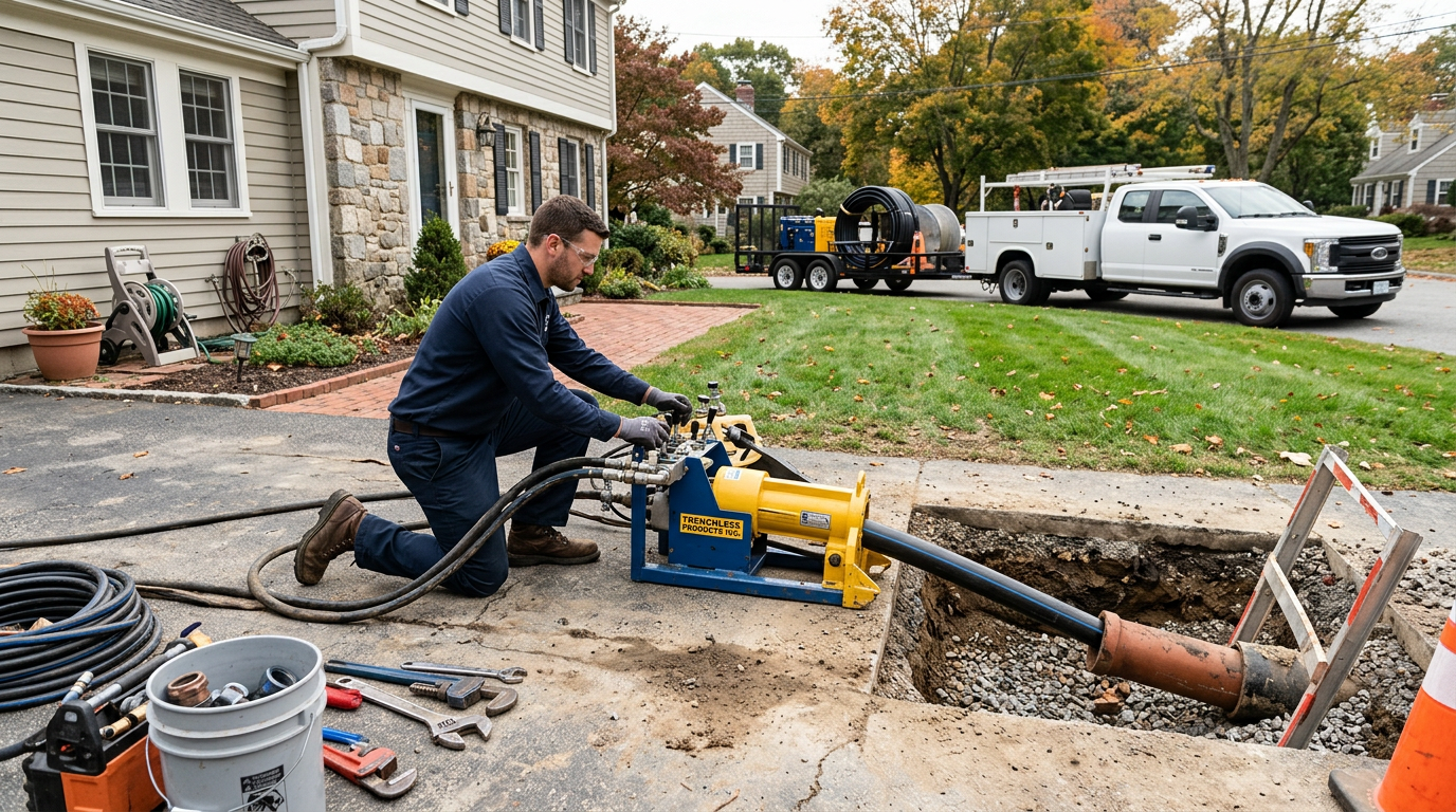 Trenchless vs Traditional Sewer Line Replacement: Which is Right for Your RI Home?