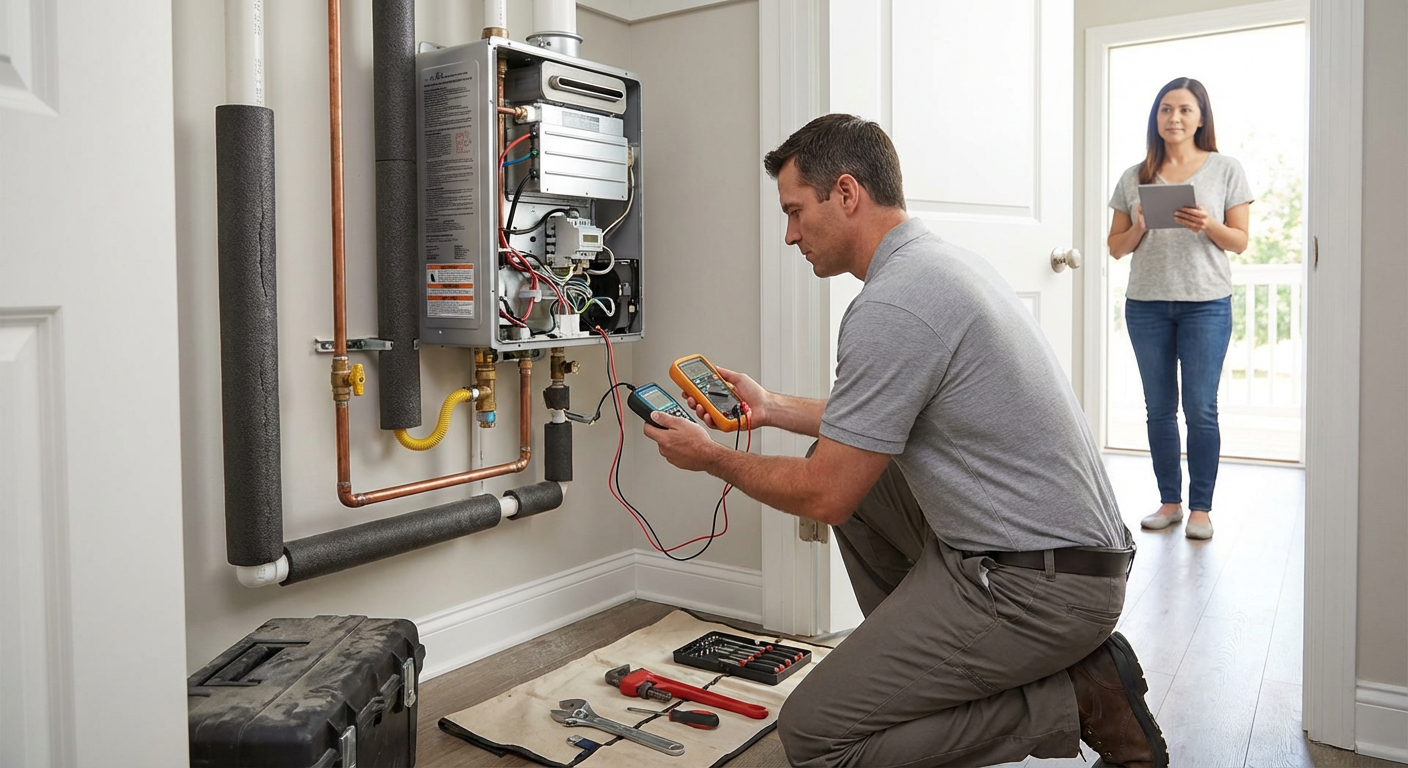 Common Tankless Water Heater Problems: 2026 Troubleshooting & Repair Guide