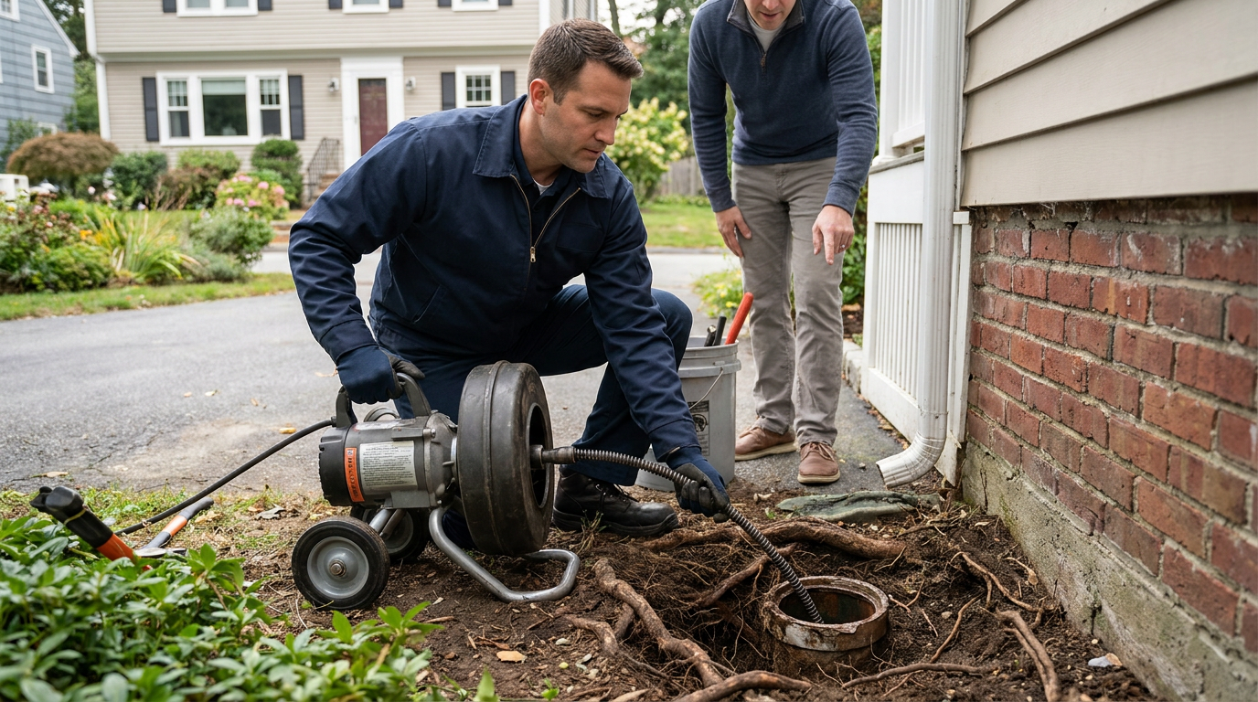 Tree Roots in Your Sewer Line? Signs, Fixes & Prevention for Smithfield, RI Homes (2026