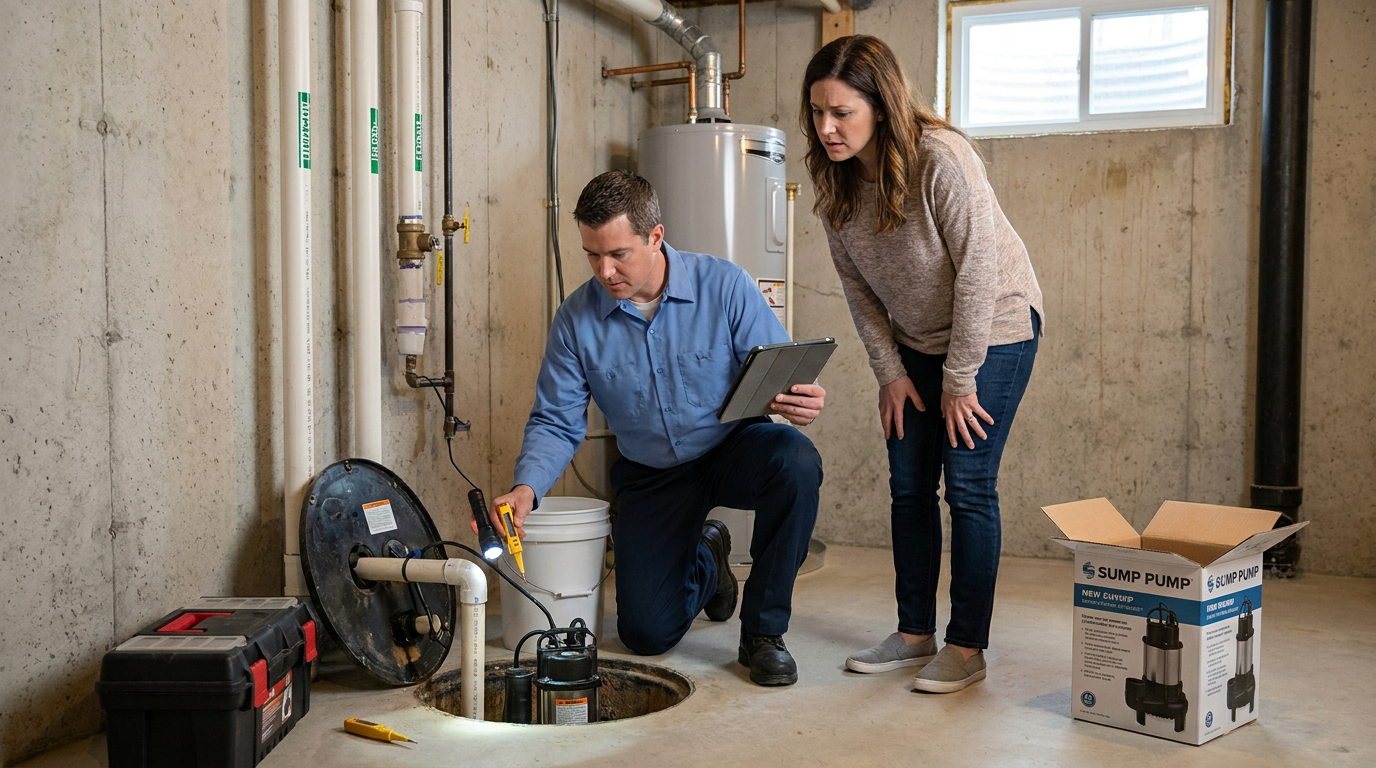 Sump Pump Making Loud Noise? Diagnostic Guide for Smithfield Homeowners