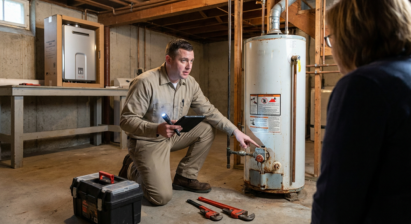 Water Heater Repair vs Replacement Cost Smithfield RI (2026 Guide)