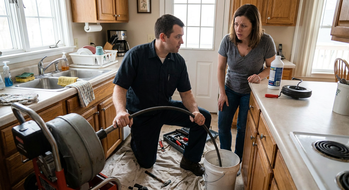 Professional vs DIY Drain Cleaning Cost RI: Why the ‘Cheap’ Route Might Cost You More in 2026