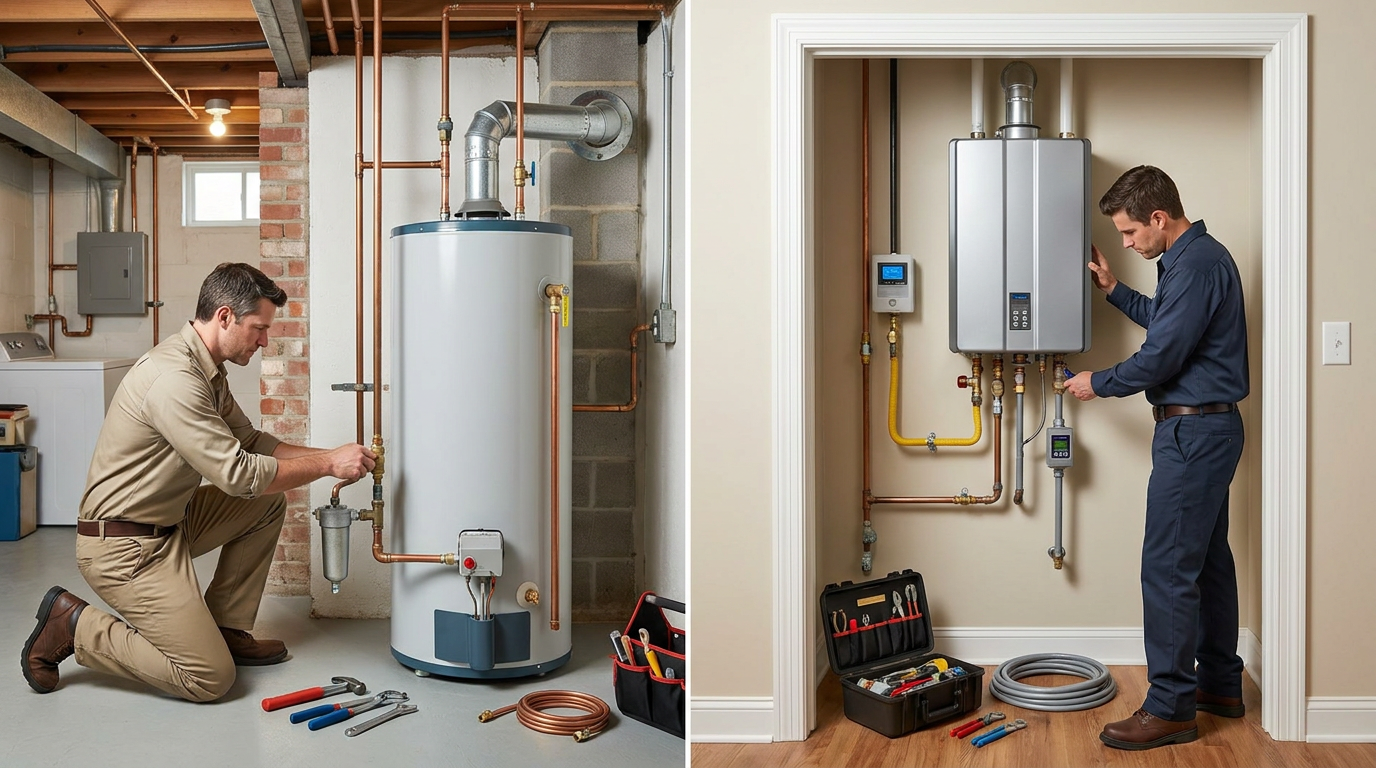 Tank vs. Tankless: Which Water Heater Installation is More Cost-Effective for Rhode Island Homes in 2026?